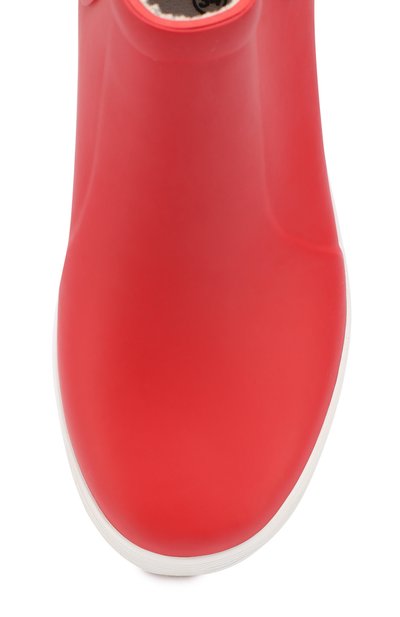 Короткие резиновые сапоги с контрастной подошвой AIGLE, арт. 250583/L0LLY CHELSEA, фото 4