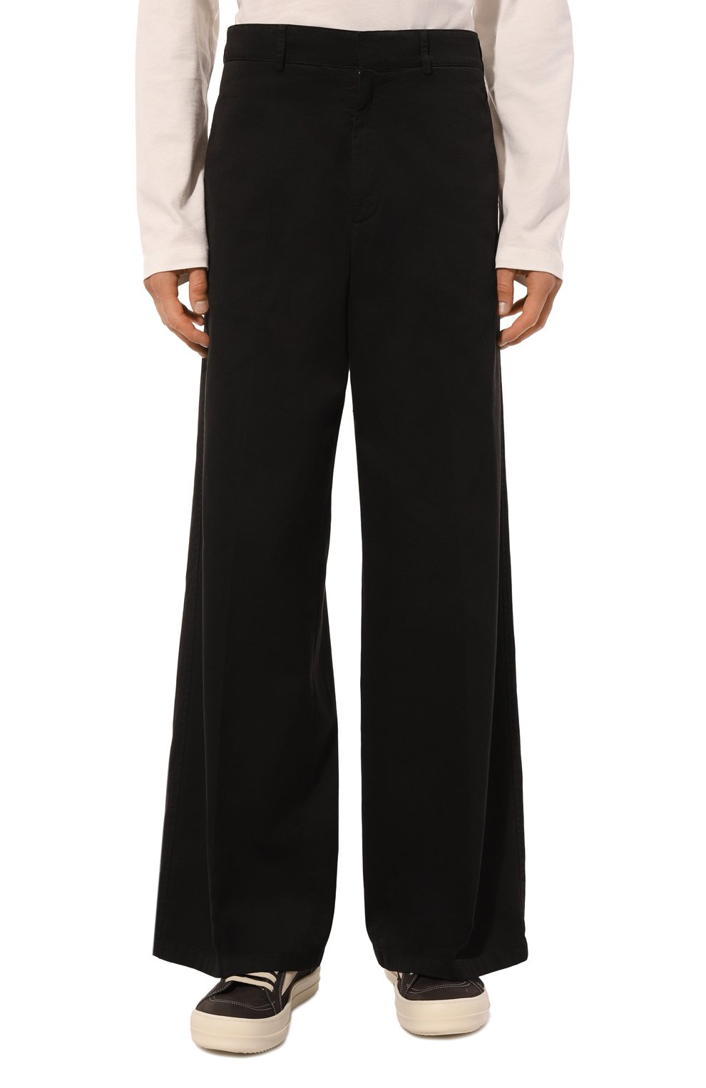 Хлопковые брюки PALM ANGELS, арт. PMCA166F24FAB001, фото 3