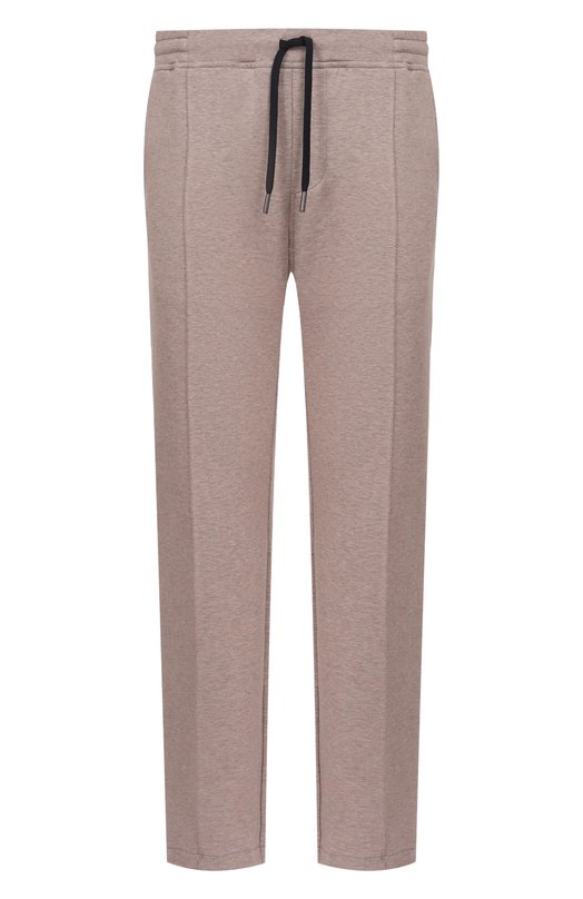 Хлопковые брюки Capobianco 20M708.TS00._001 Коричневый 20M708.TS00._001