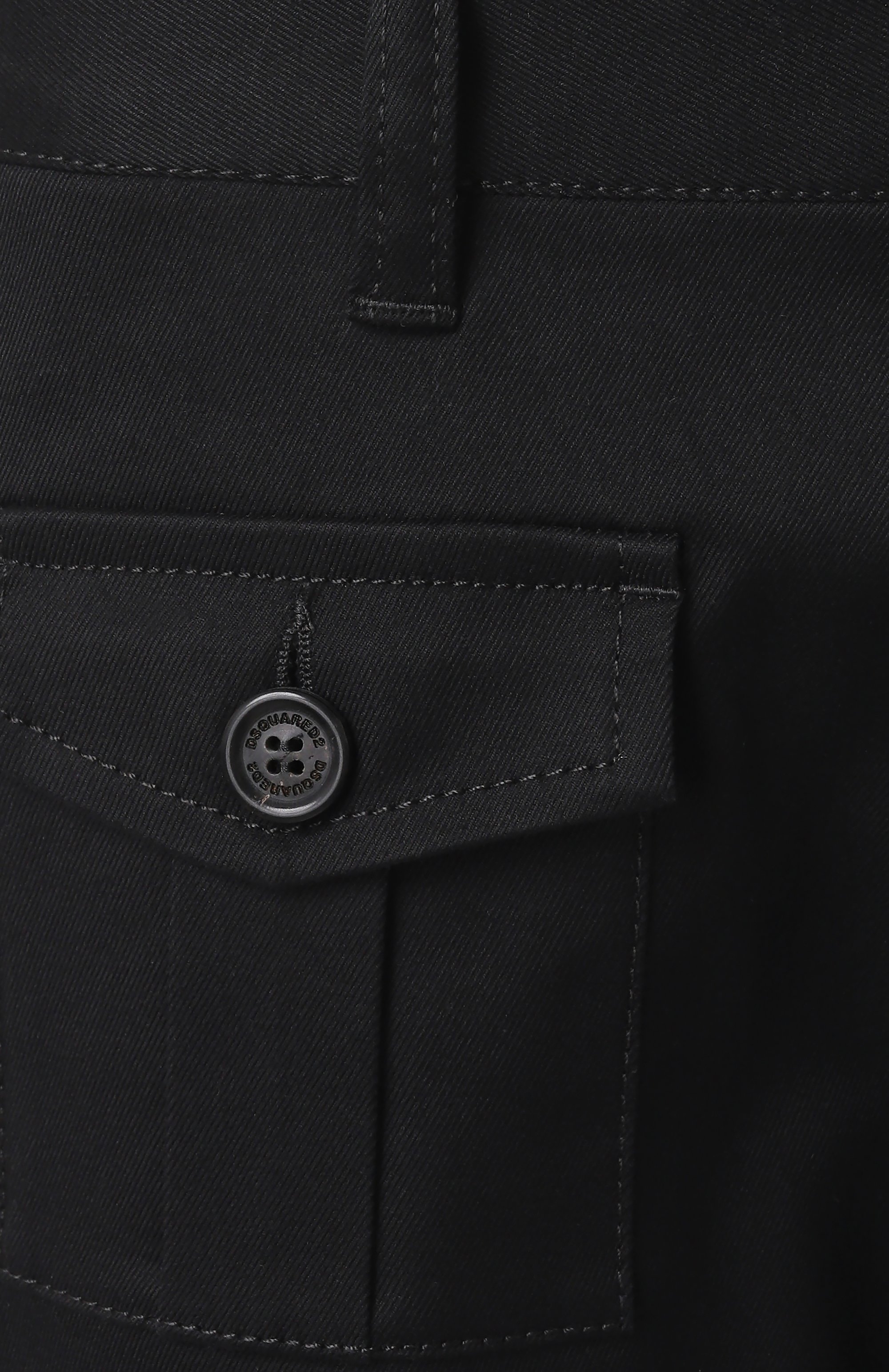 Хлопковые брюки-карго DSQUARED2, арт. S74KB0909, фото 6