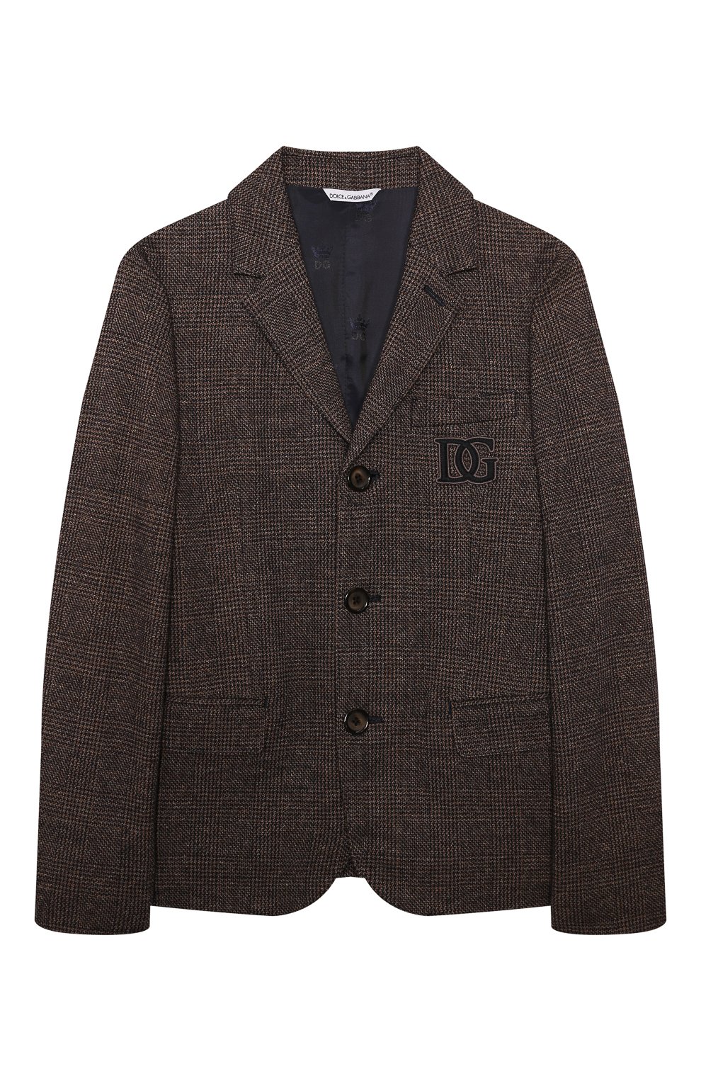 Пиджак из хлопка и шерсти DOLCE & GABBANA, арт. L41E77/G7XJV/2-6, фото 1