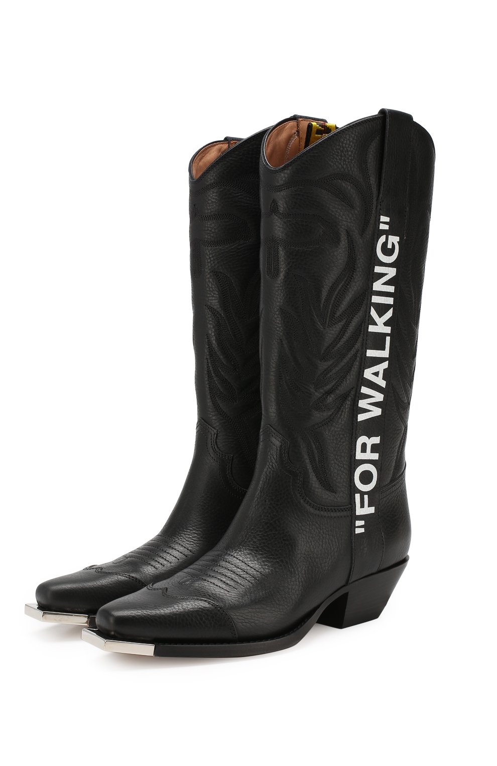 Кожаные сапоги for walking OFF-WHITE, арт. 0WIA124E19D681031001, фото 1