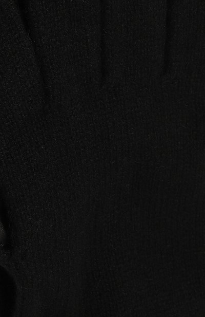 Кашемировые перчатки с кожаной отделкой INVERNI, арт. 2529GU, фото 4