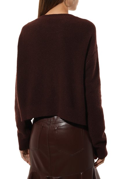 Свитер PHILOSOPHY DI LORENZO SERAFINI темно-коричневого цвета по цене 43900 руб., арт. A0928/5702, фото 4 Свитер PHILOSOPHY DI LORENZO SERAFINI, арт. A0928/5702, фото 4