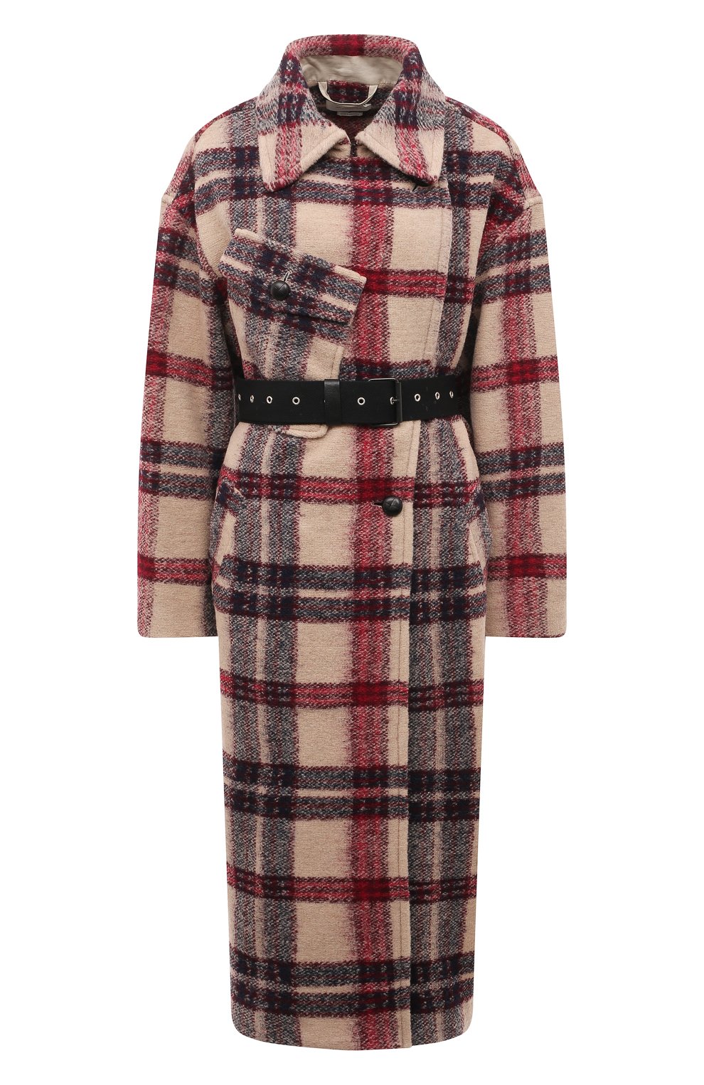 Пальто ISABEL MARANT ETOILE разноцветного цвета по цене 103000 руб., арт. 22AMA1221/22A012EBYE, фото 1 Пальто ISABEL MARANT ETOILE, арт. 22AMA1221/22A012EBYE, фото 1