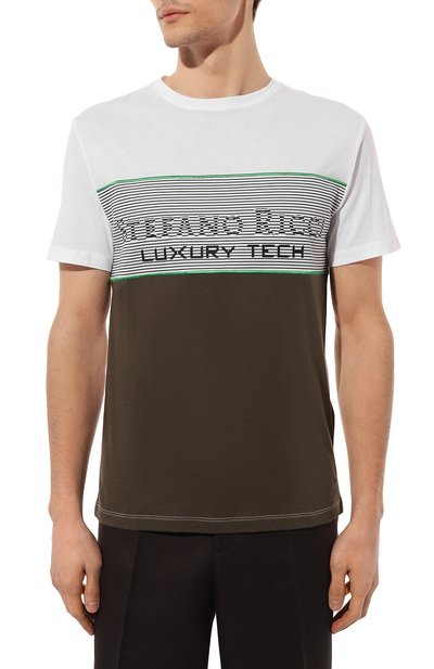 Футболка STEFANO RICCI разноцветного цвета по цене 86450 руб., арт. MNH3202320/803, фото 3 Футболка STEFANO RICCI, арт. MNH3202320/803, фото 3