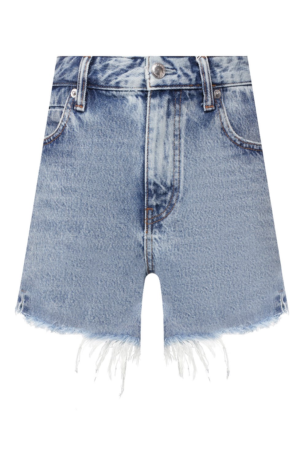 Джи нсовые шорты ALEXANDER WANG, арт. 4D994449AD, фото 1
