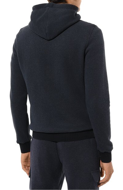 Толстовка из хлопка и кашемира CAPOBIANCO, арт. 17M404.FW00., фото 4