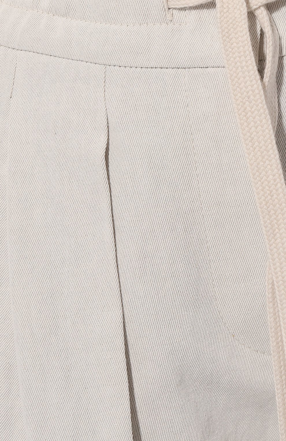 Брюки из хлопка и льна BRUNELLO CUCINELLI, арт. MH561B1311, фото 5