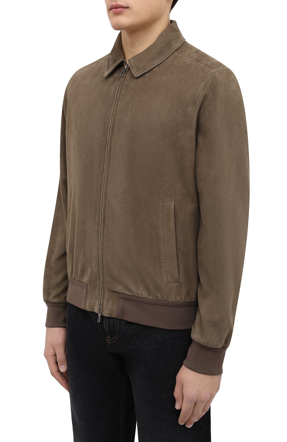 Замшевый бомбер LORO PIANA, арт. FAI9725, фото 3