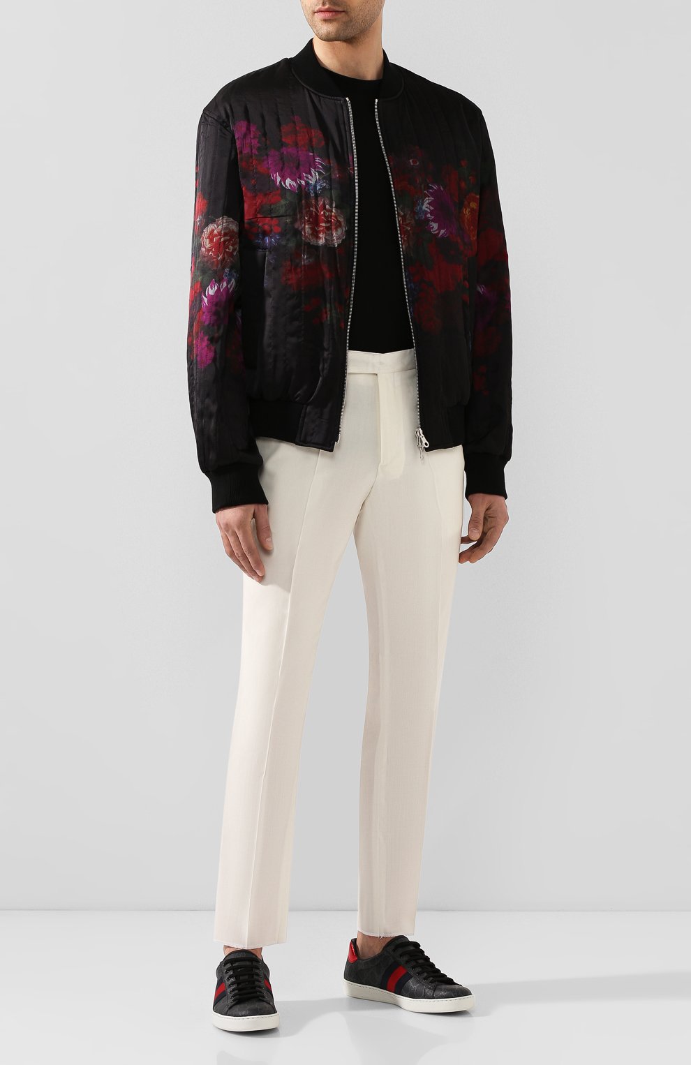 Кеды ace gg supreme GUCCI синего цвета по цене 84960 руб., арт. 429445/K2LH0, фото 2 Кеды ace gg supreme GUCCI, арт. 429445/K2LH0, фото 2