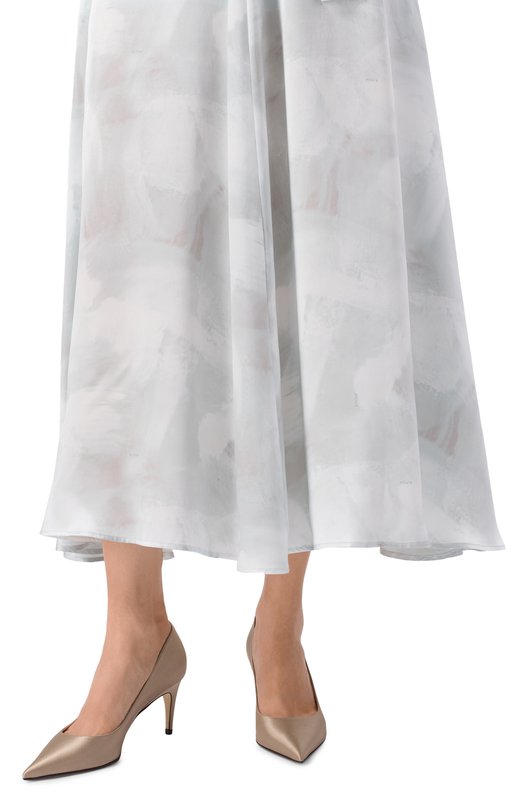 Атласные туфли MVST by Sergio Rossi MVST B14270-SATIN Бронзовый  B14270-SATIN Фото 3