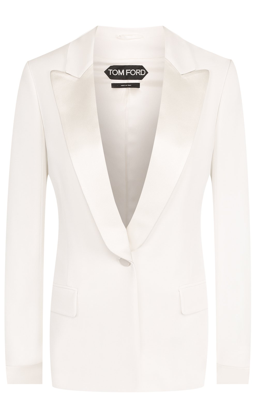 Приталенный жакет с шелковыми лацканами TOM FORD, арт. GI2414-FAX105, фото 1