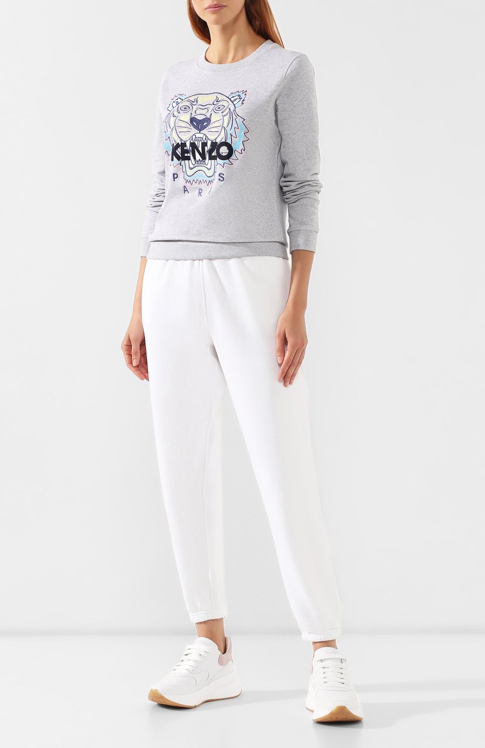 Хлопковые джоггеры POLO RALPH LAUREN белого цвета по цене 15150 руб., арт. 211752655, фото 2 Хлопковые джоггеры POLO RALPH LAUREN, арт. 211752655, фото 2