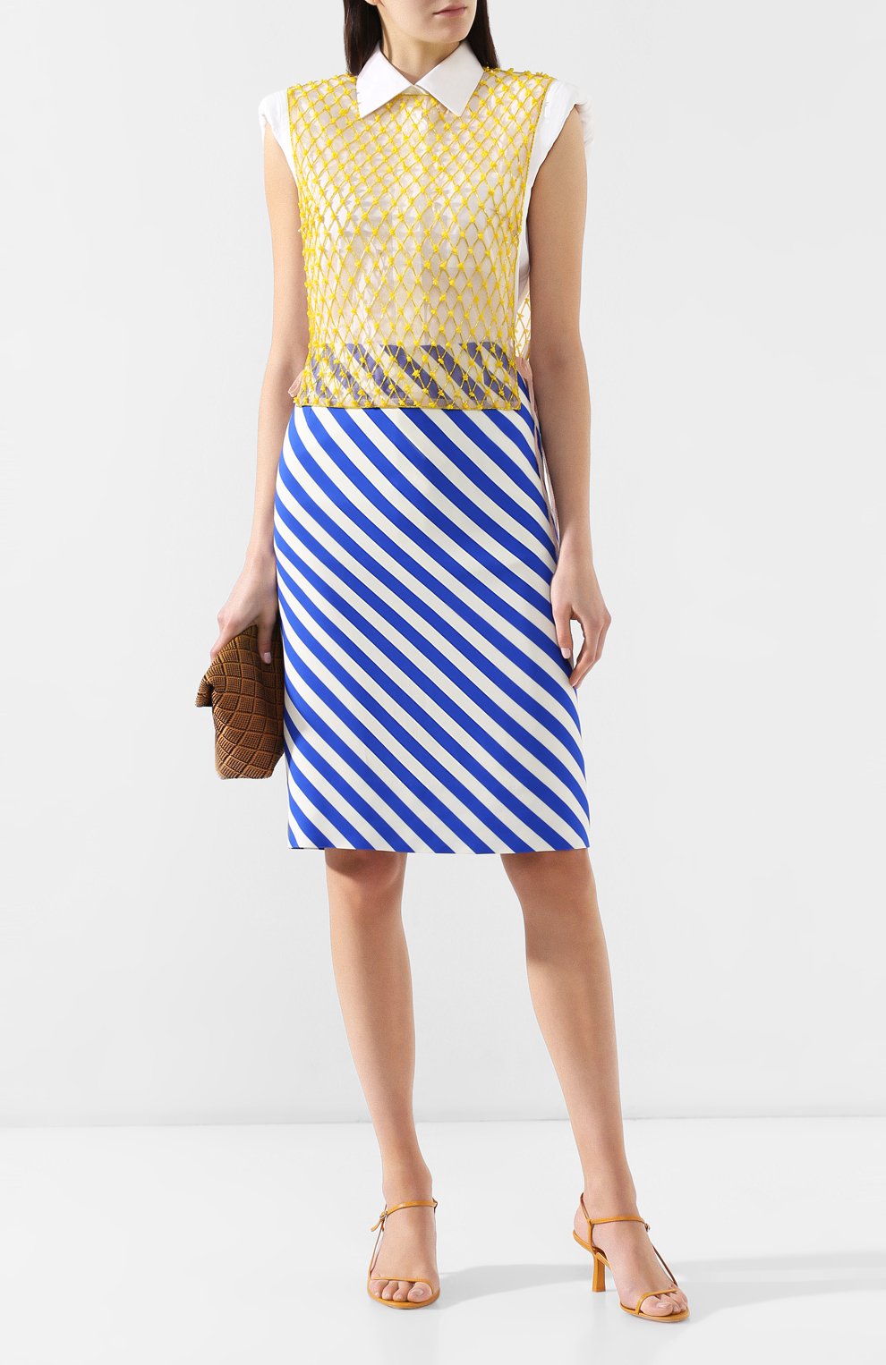 Топ с декоративной отделкой DRIES VAN NOTEN, арт. 191-10603-7296, фото 2