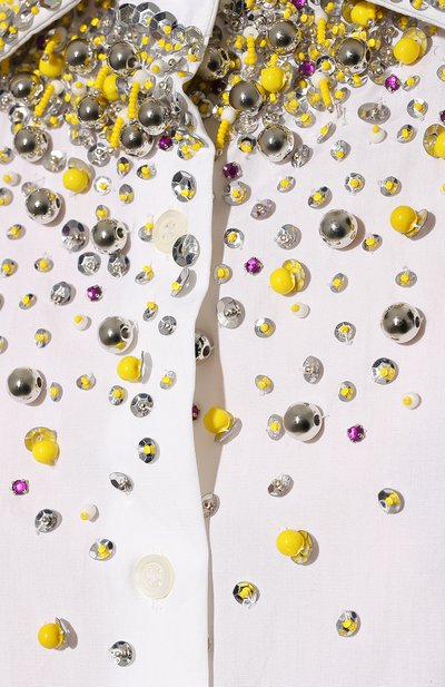 Хлопковая рубашка DRIES VAN NOTEN, арт. 221-010775-4183, фото 5