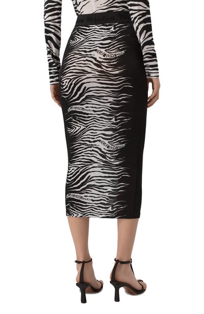Юбка из вискозы VERSACE JEANS COUTURE, арт. 78HAE8P6/JS474, фото 4