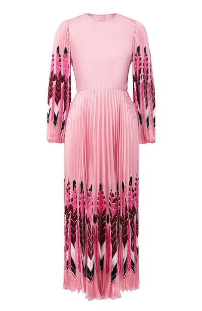 Женское шелковое платье VALENTINO, арт. TB3VAQI0557