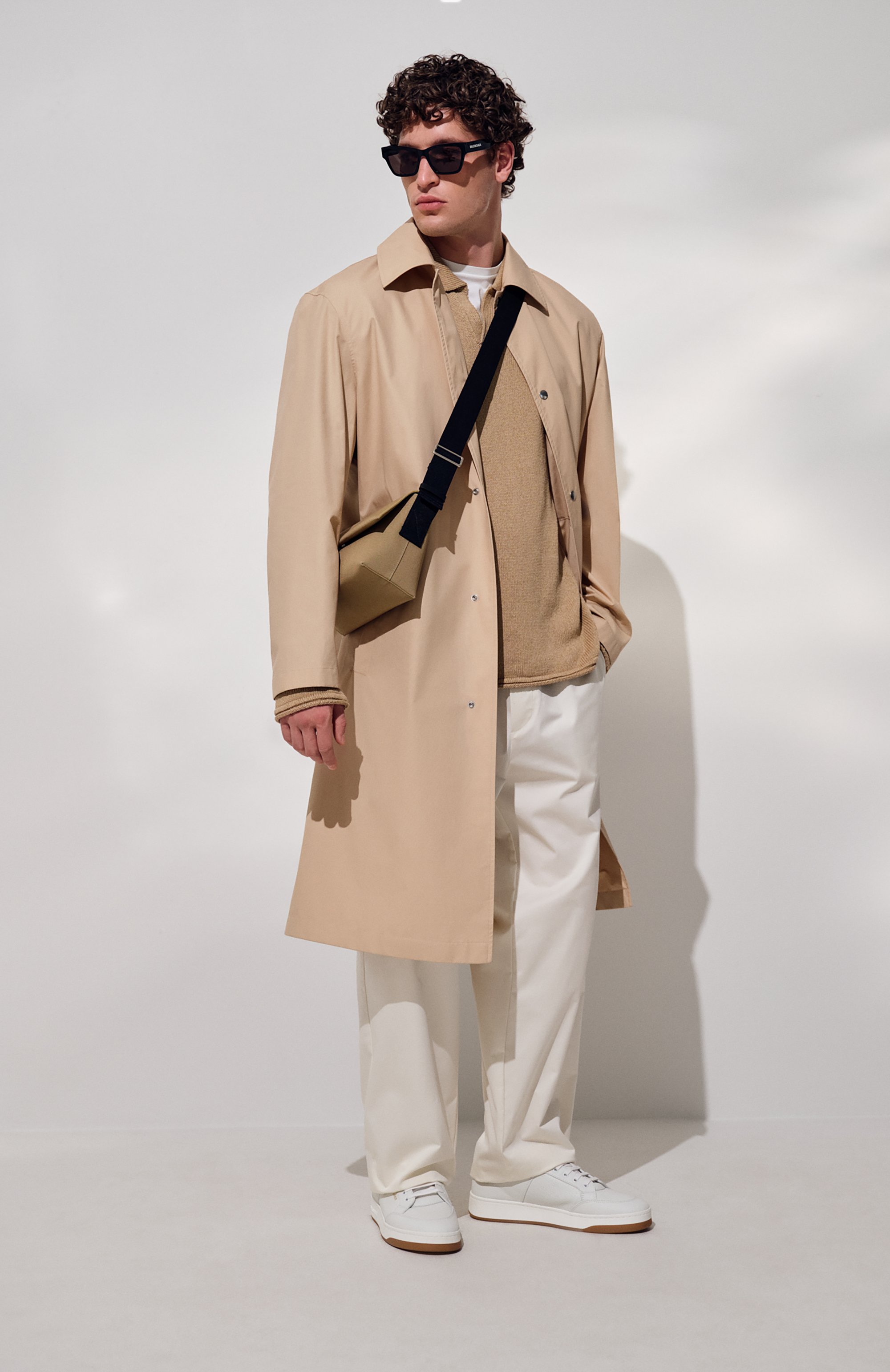 Хлопковый плащ JIL SANDER, арт. J23AA0007-J45026, фото 8