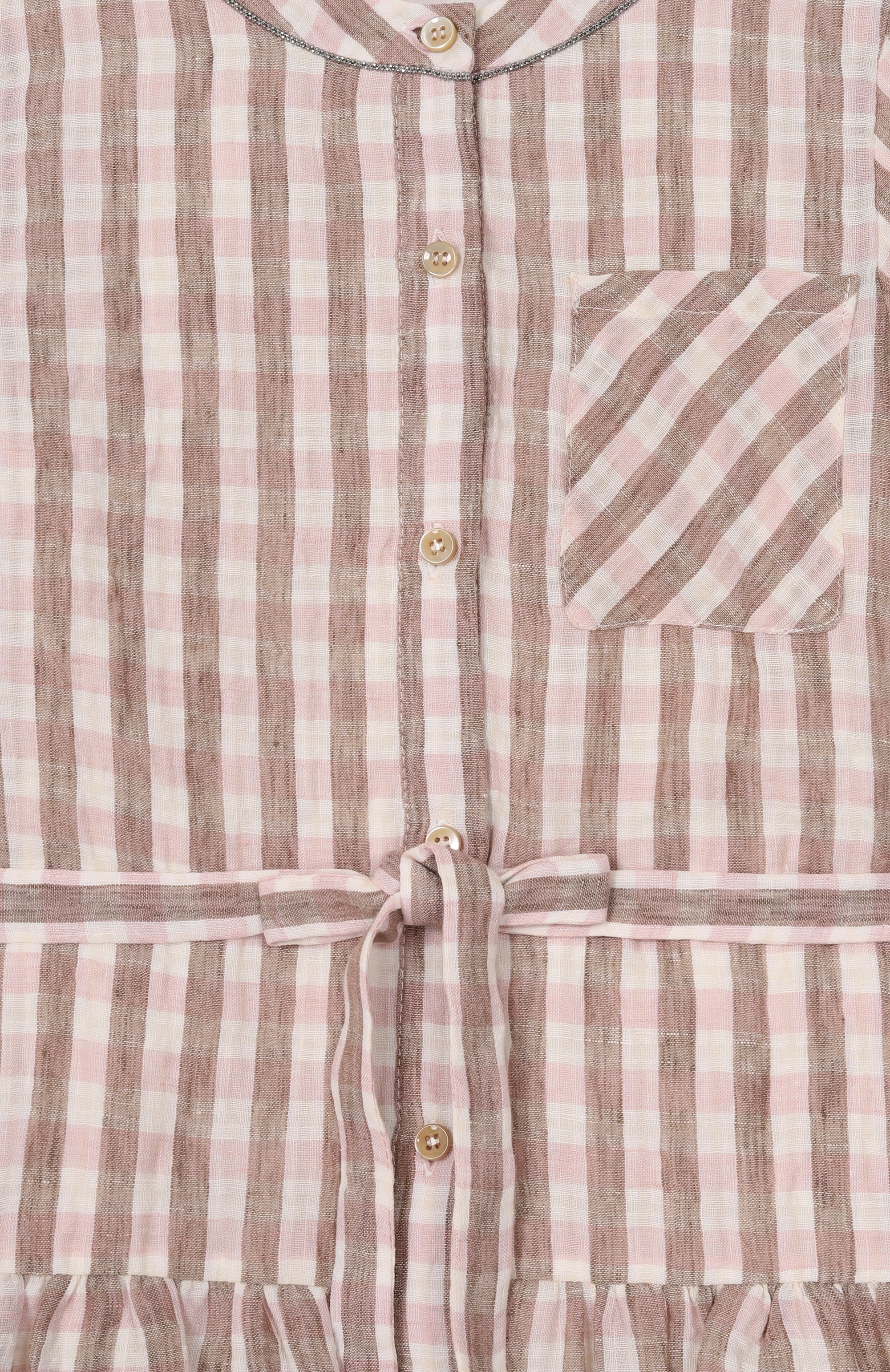 Льняное платье BRUNELLO CUCINELLI, арт. BH742A326B, фото 3