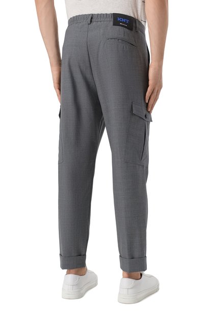 Шерстяные брюки-карго KITON, арт. UPKN024K0371102, фото 4