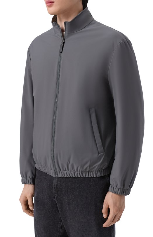 Бомбер Canali 041087U/SG03466 Серый  041087U/SG03466 Фото 3