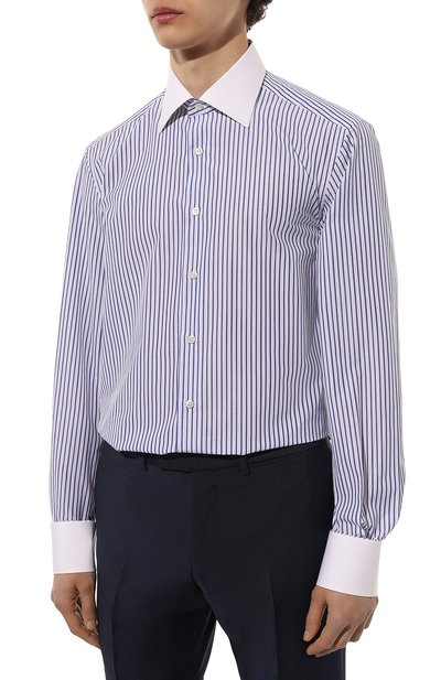 Хлопковая сорочка STEFANO RICCI, арт. MC003686/R1820, фото 4