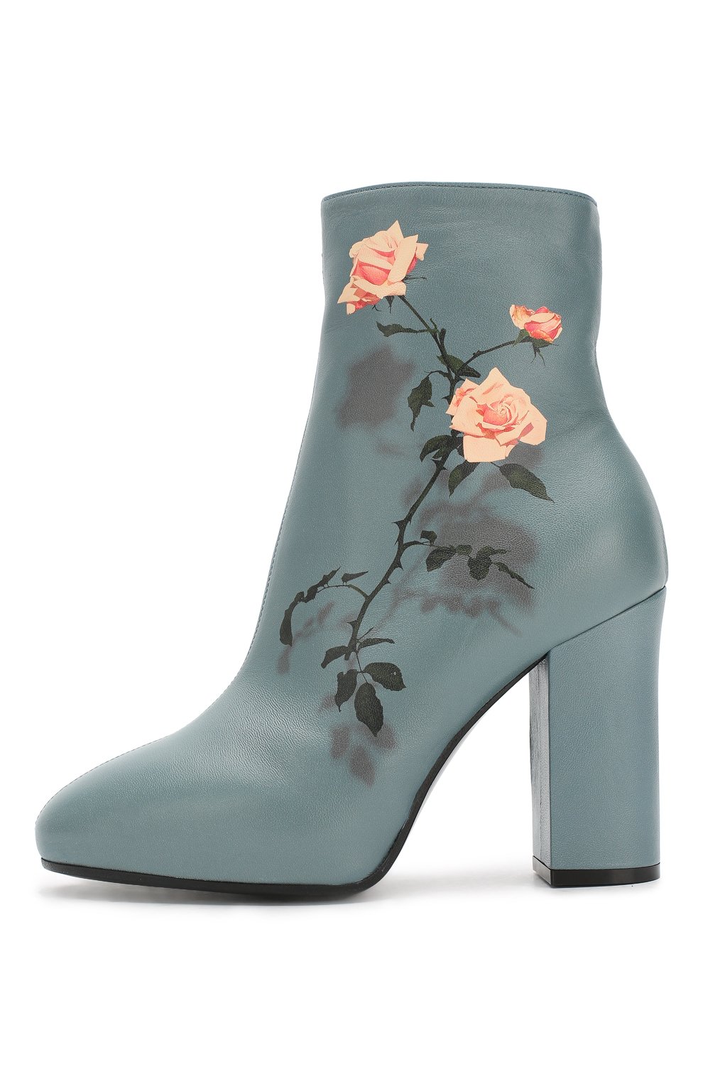 Кожаные ботильоны DRIES VAN NOTEN, арт. WW26/764/H80/QU372,  фото 3