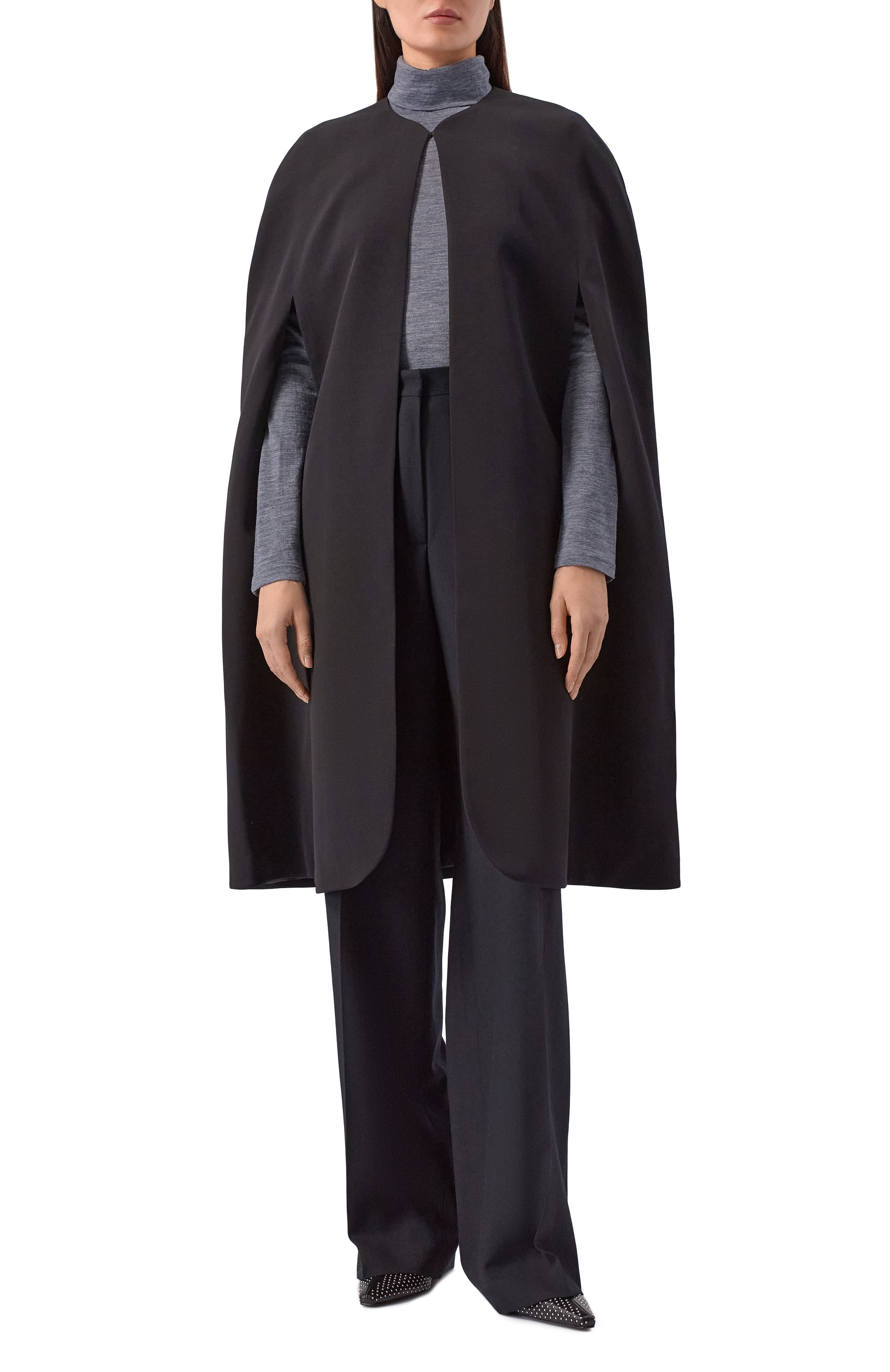 Кейп из шерсти и шелка AGREEG, арт. 26140278, фото 3