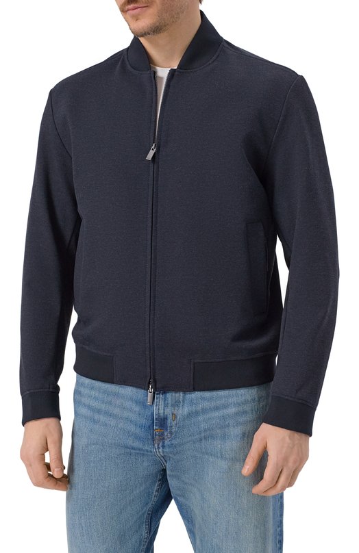 Бомбер BOSS 50554155 Синий  50554155 Фото 3