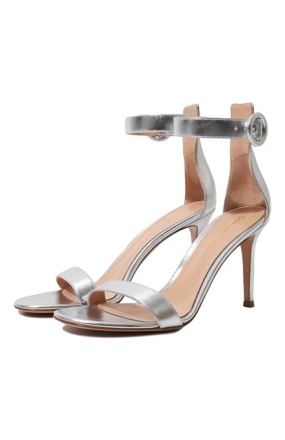 Кожаные босоножки portofino GIANVITO ROSSI, арт. G60953.85RIC.NPSARGE, фото 1