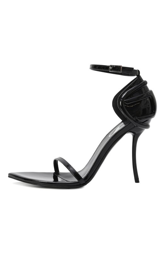 Кожаные босоножки D-Ten & Half Sandal Diesel Y03662/P7381 Чёрный  Y03662/P7381 Фото 4