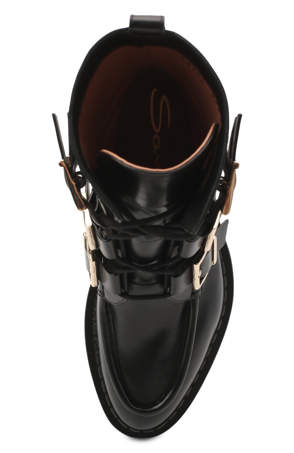 Кожаные ботинки SANTONI, арт. WTCR59109HL1NBCKN01, фото 5