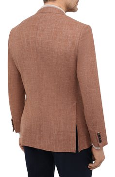 Пиджак из шерсти и шелка BRIONI, арт. RG0D0Y/P0A3I/RAVELL0, фото 4