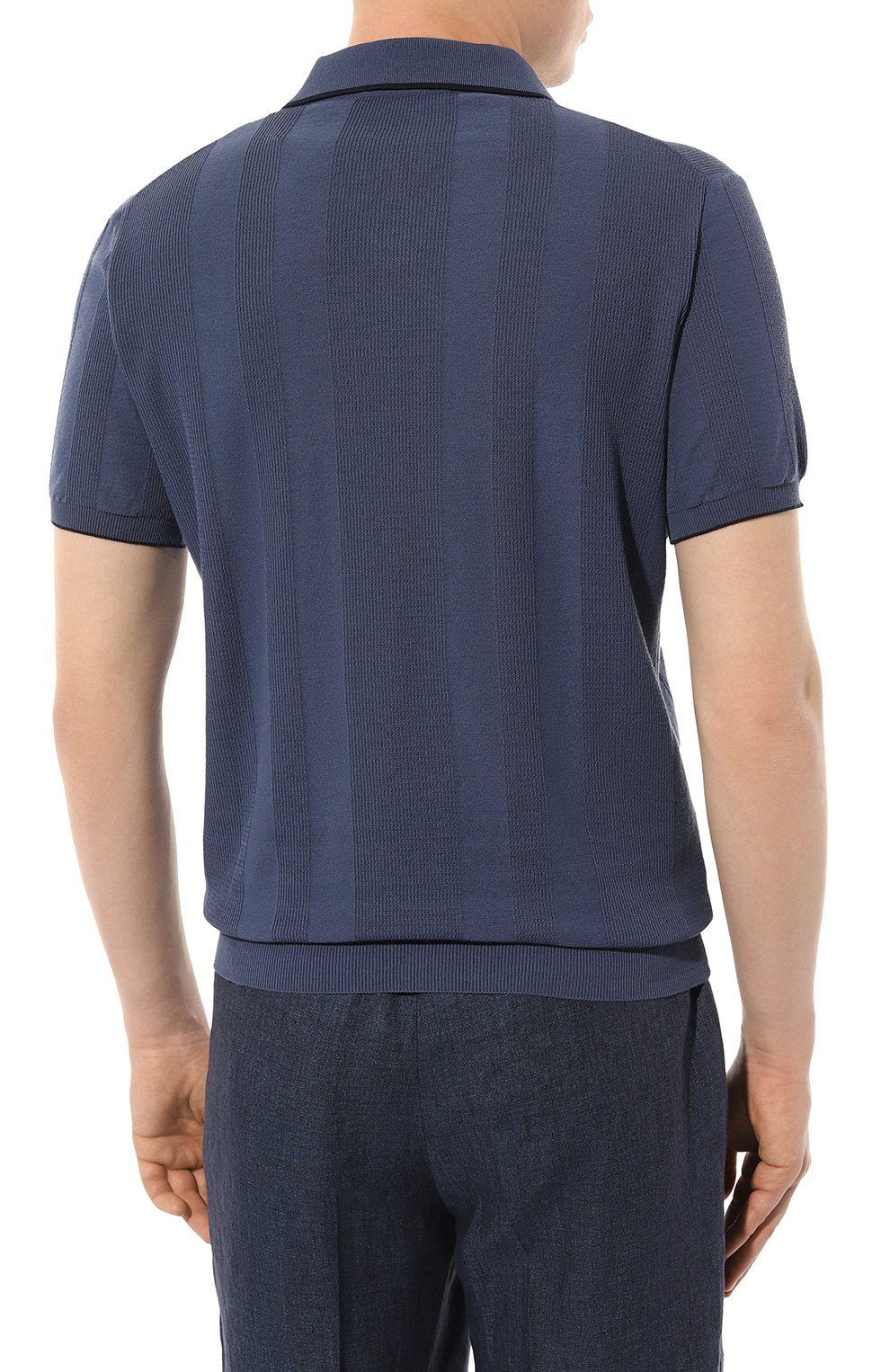 Хлопковое поло CORNELIANI, арт. 93M513-9325119, фото 4