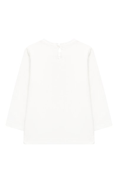 Хлопковый лонгслив MONNALISA, арт. 396602S9, фото 2