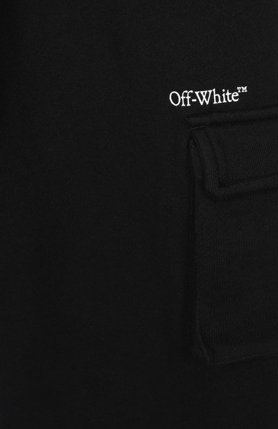 Хлопковые брюки-карго OFF-WHITE, арт. 0GCH00BS26FLE001, фото 3