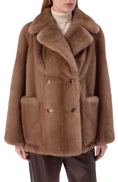 Шуба из норки MVST, арт. M010/MINK PST, фото 3