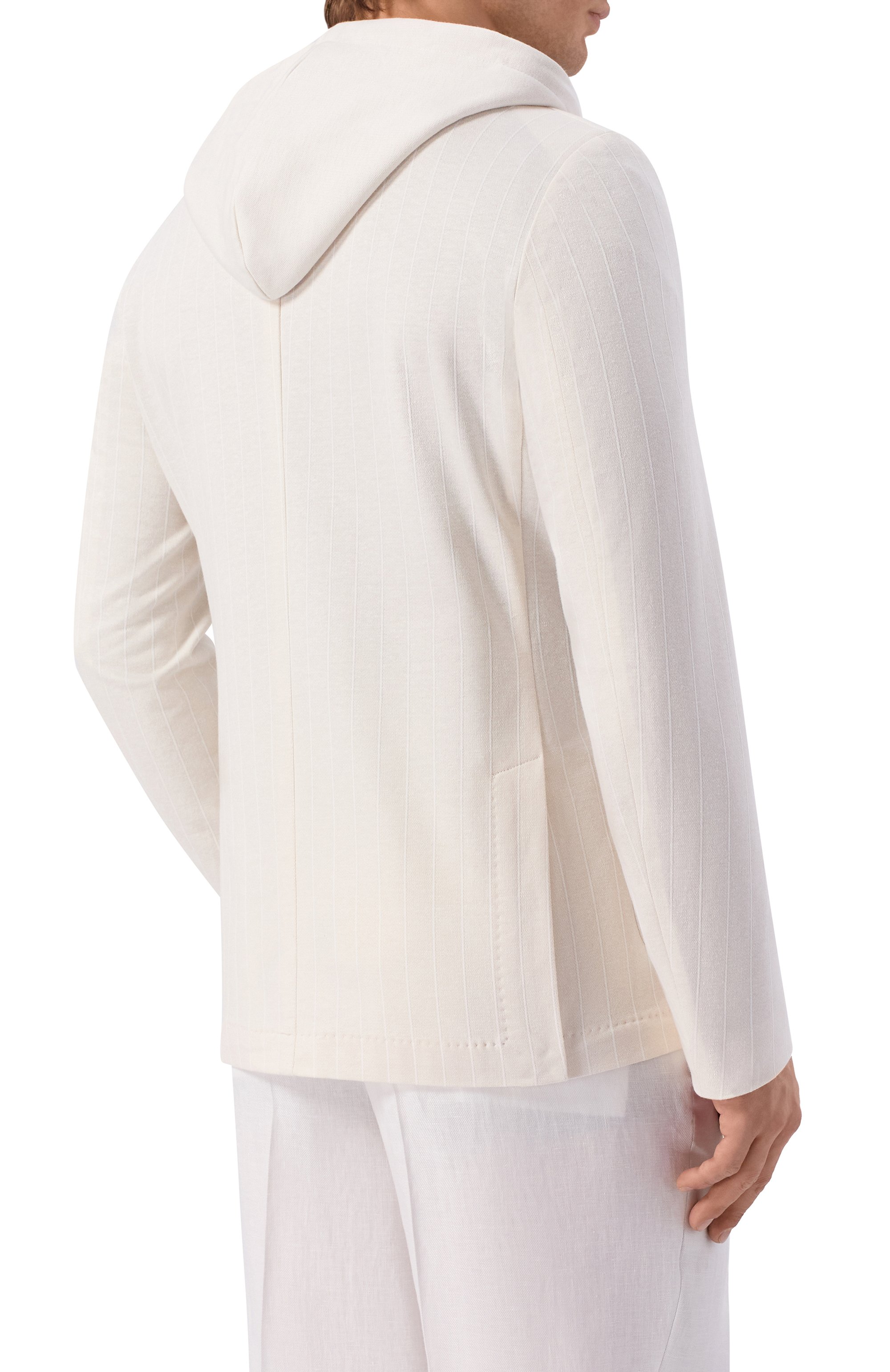 Пиджак из хлопка и льна GRAN SASSO, арт. 78113/79306, фото 4