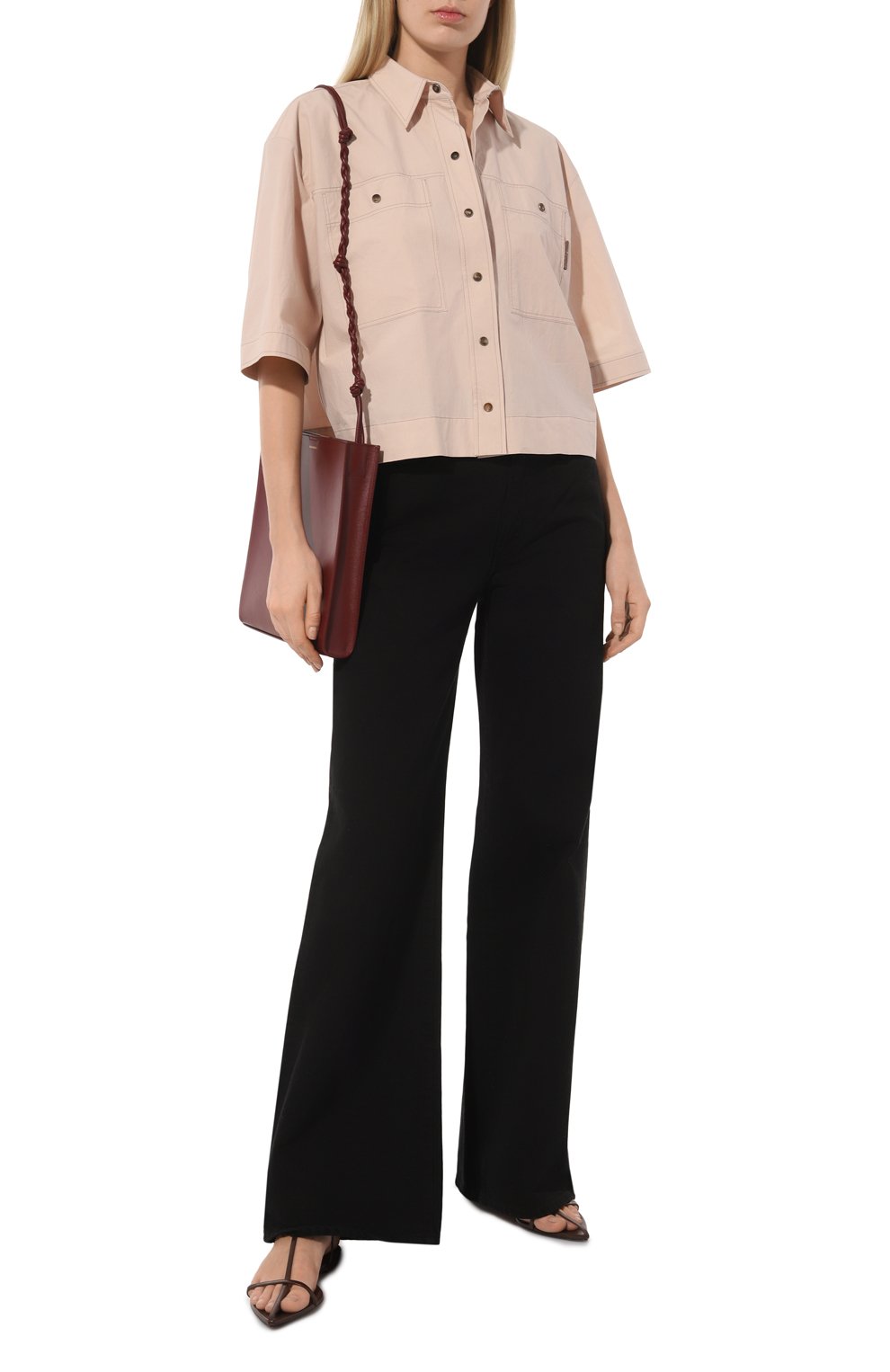 Хлопковая рубашка BRUNELLO CUCINELLI, арт. ML949B1348, фото 2