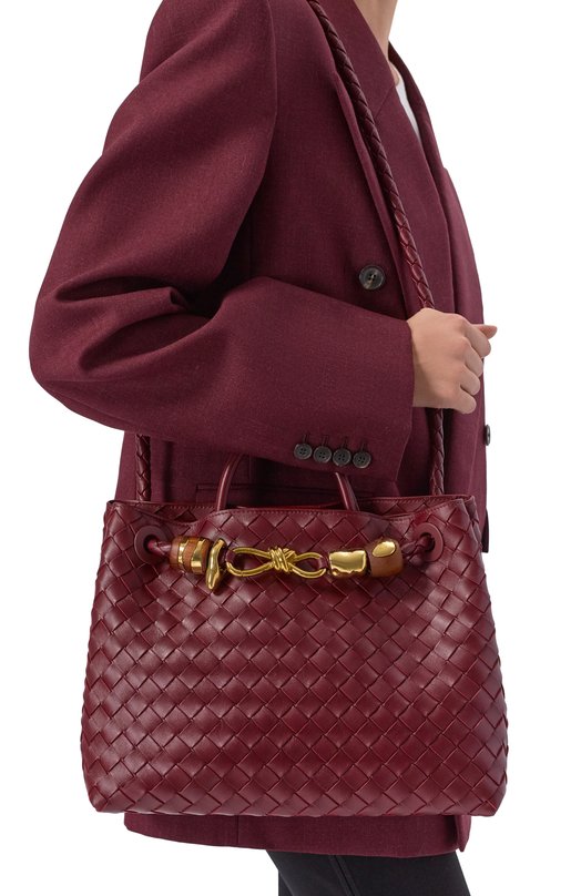 Сумка Andiamo medium Bottega Veneta 840841/V4SCC Бордовый  840841/V4SCC Фото 2