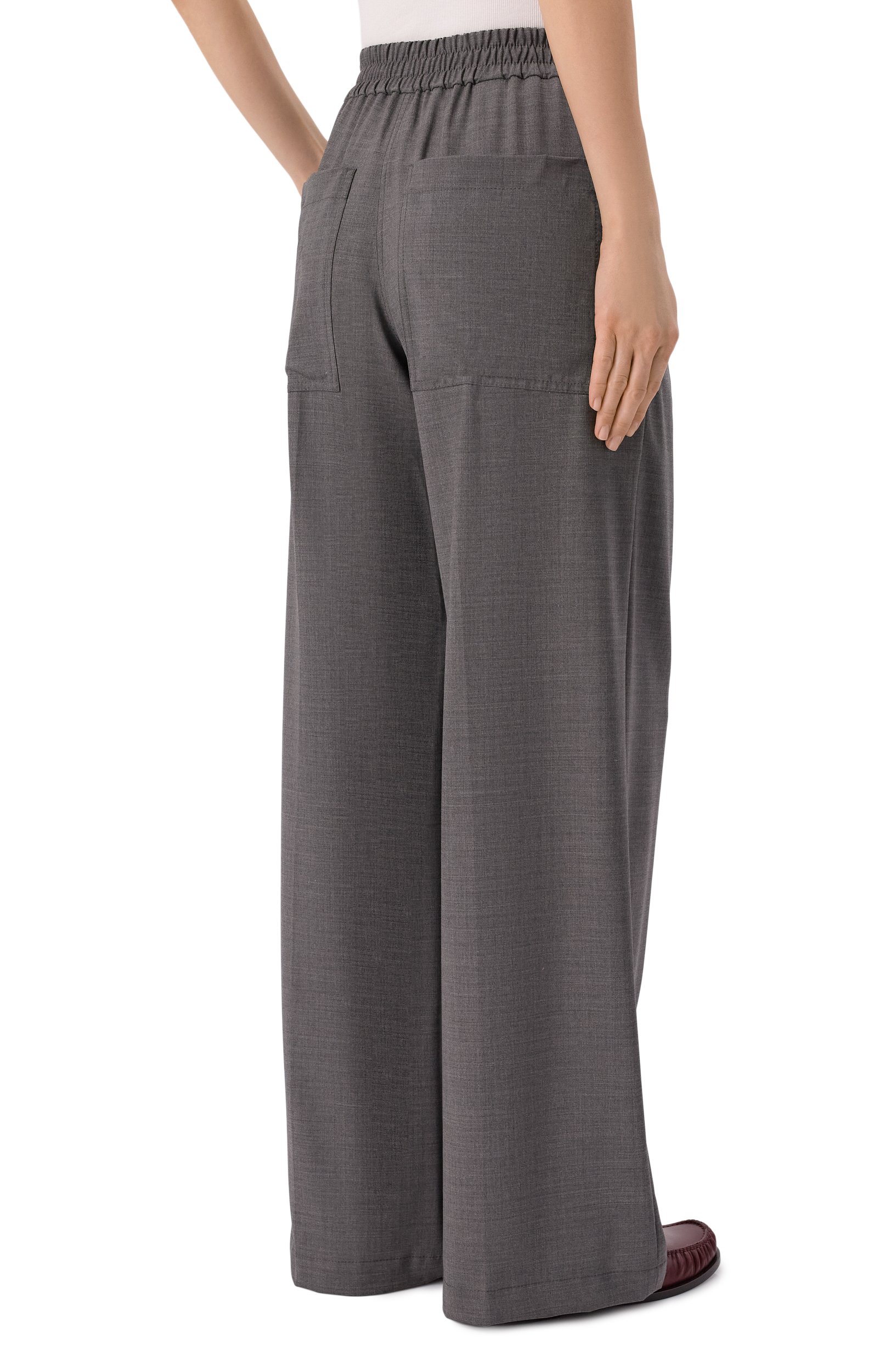 Шерстяные брюки BRUNELLO CUCINELLI, арт. M0W07P9002, фото 4