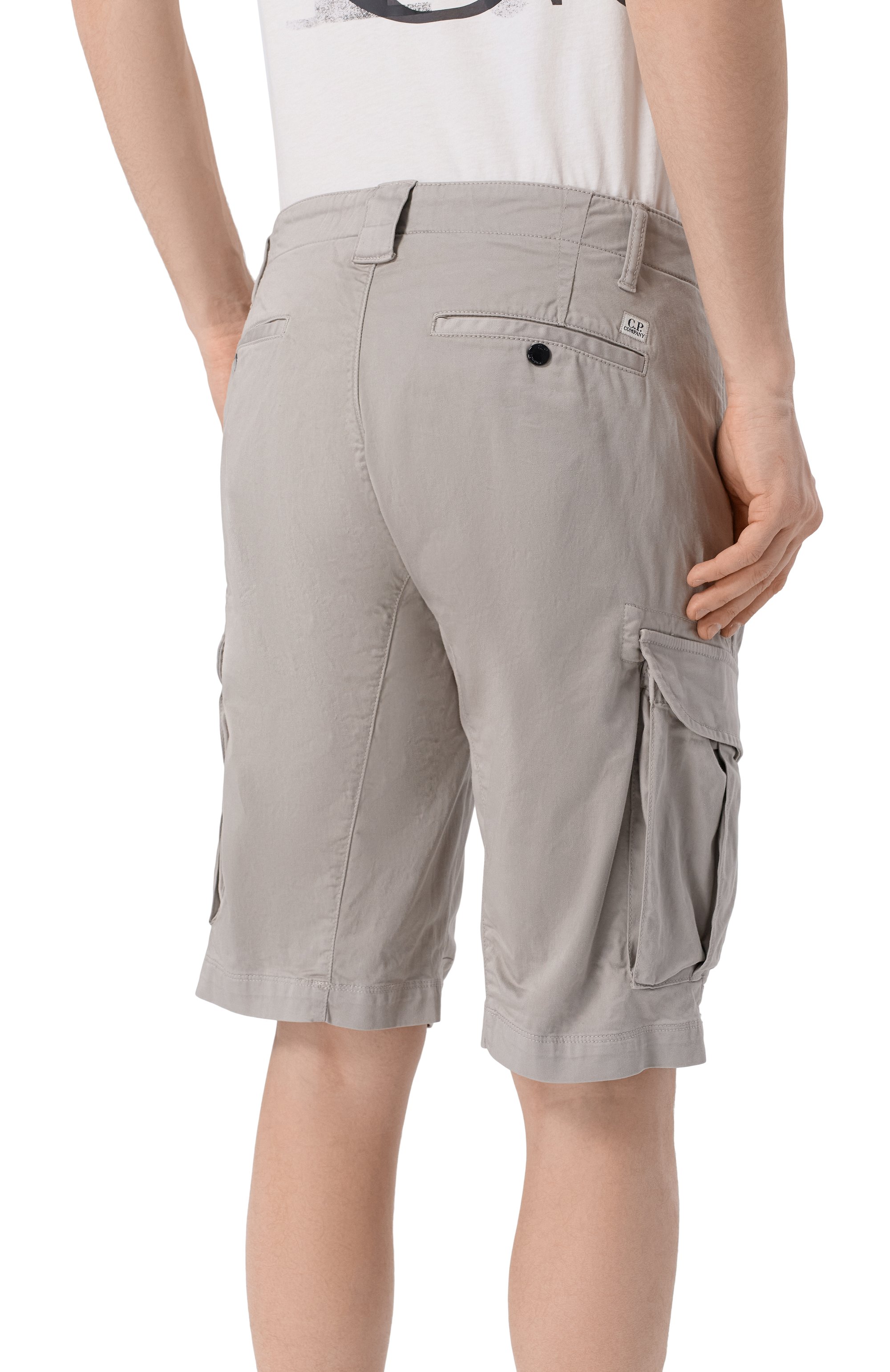 Хлопковые шорты C.P. COMPANY, арт. 20CMBE746A/005694G, фото 4