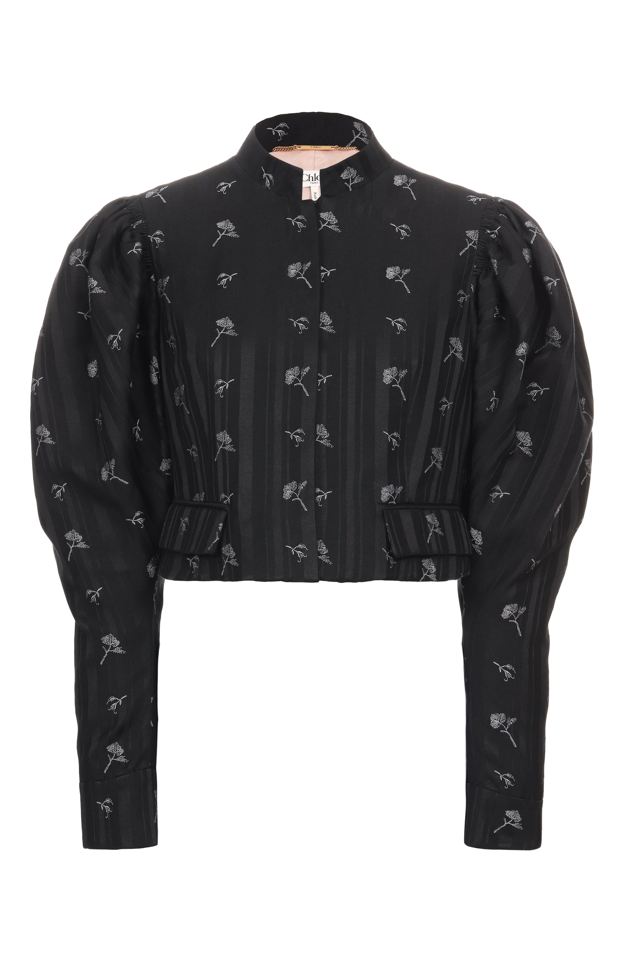 Жакет из хлопка и шелка CHLOÉ, арт. CH25UVE05425, фото 1