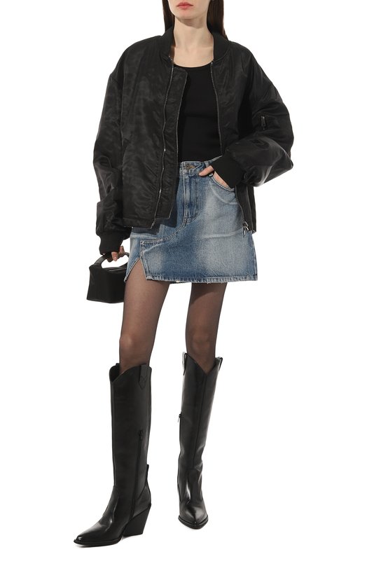 Джинсовая юбка Drae Голубой, фото 2