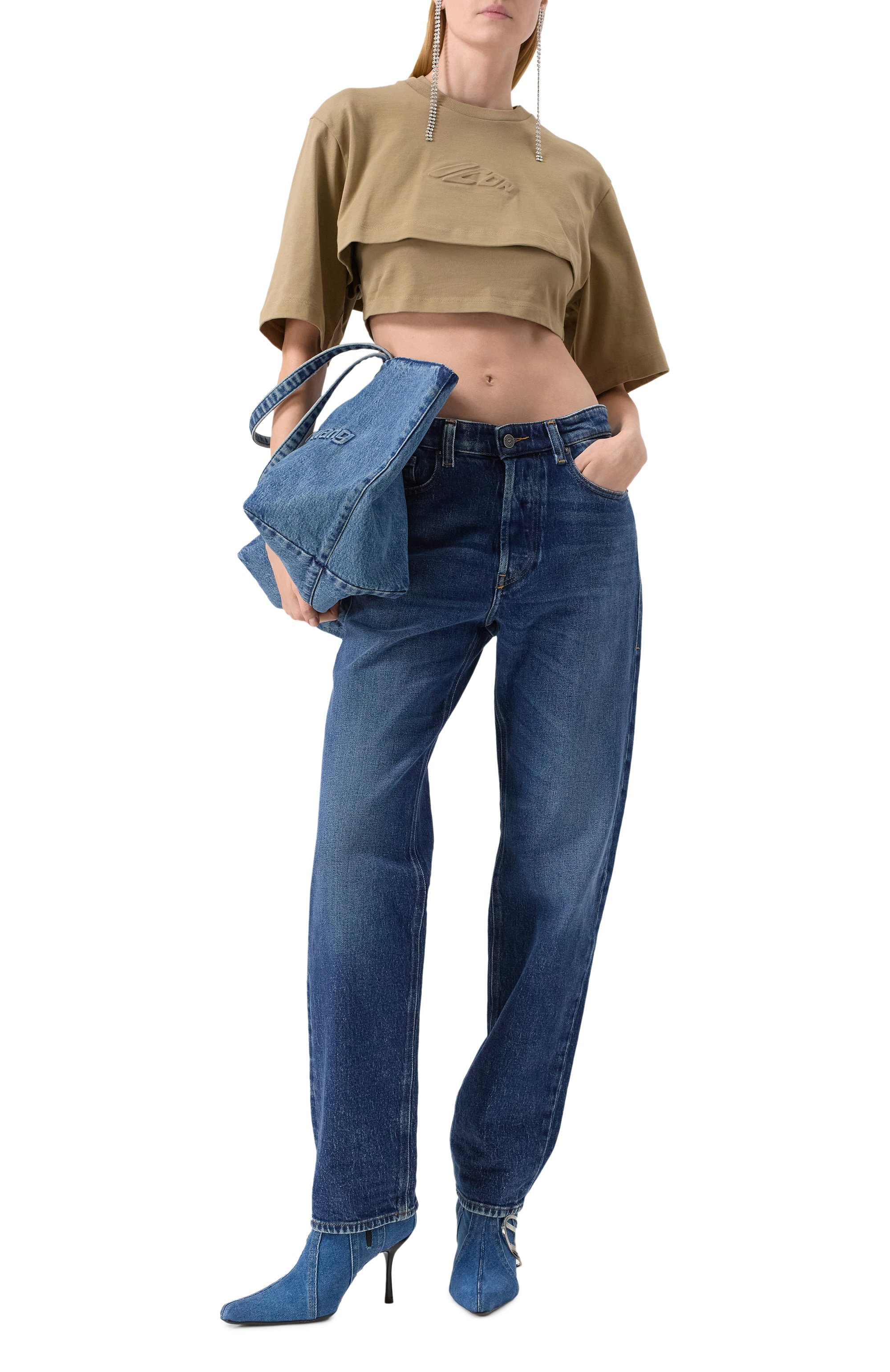 Хлопковый топ DSQUARED2, арт. S80NL0004/D20033, фото 2