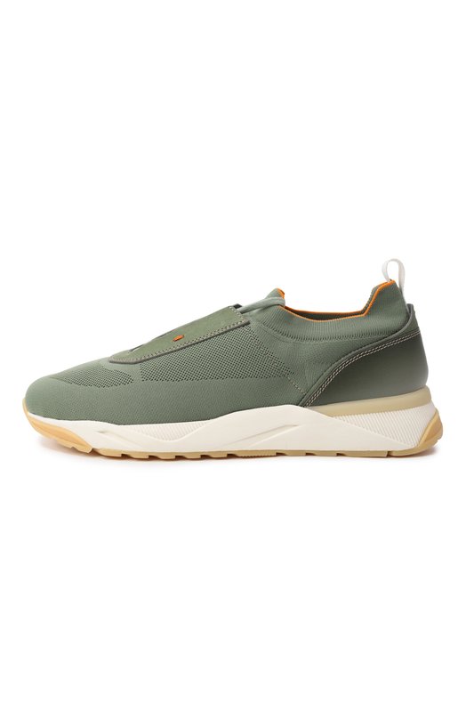 Текстильные кроссовки Innova Santoni MBI021601BTTCSB3V24 Зелёный  MBI021601BTTCSB3V24 Фото 4