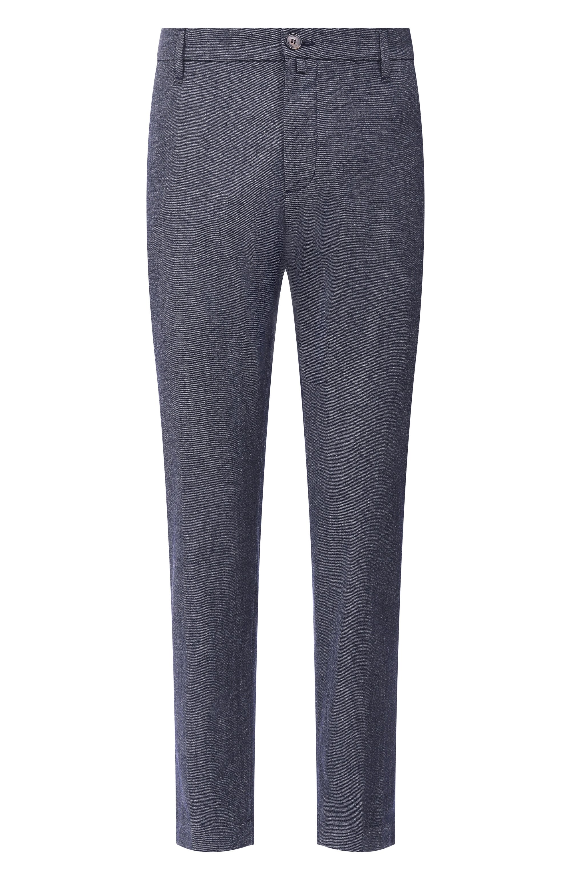 Брюки из хлопка и шерсти JACOB COHEN синего цвета по цене 73250 руб., арт. JUM_PT026 001 S4307 RW, фото 1 Брюки из хлопка и шерсти JACOB COHEN, арт. JUM_PT026 001 S4307 RW, фото 1