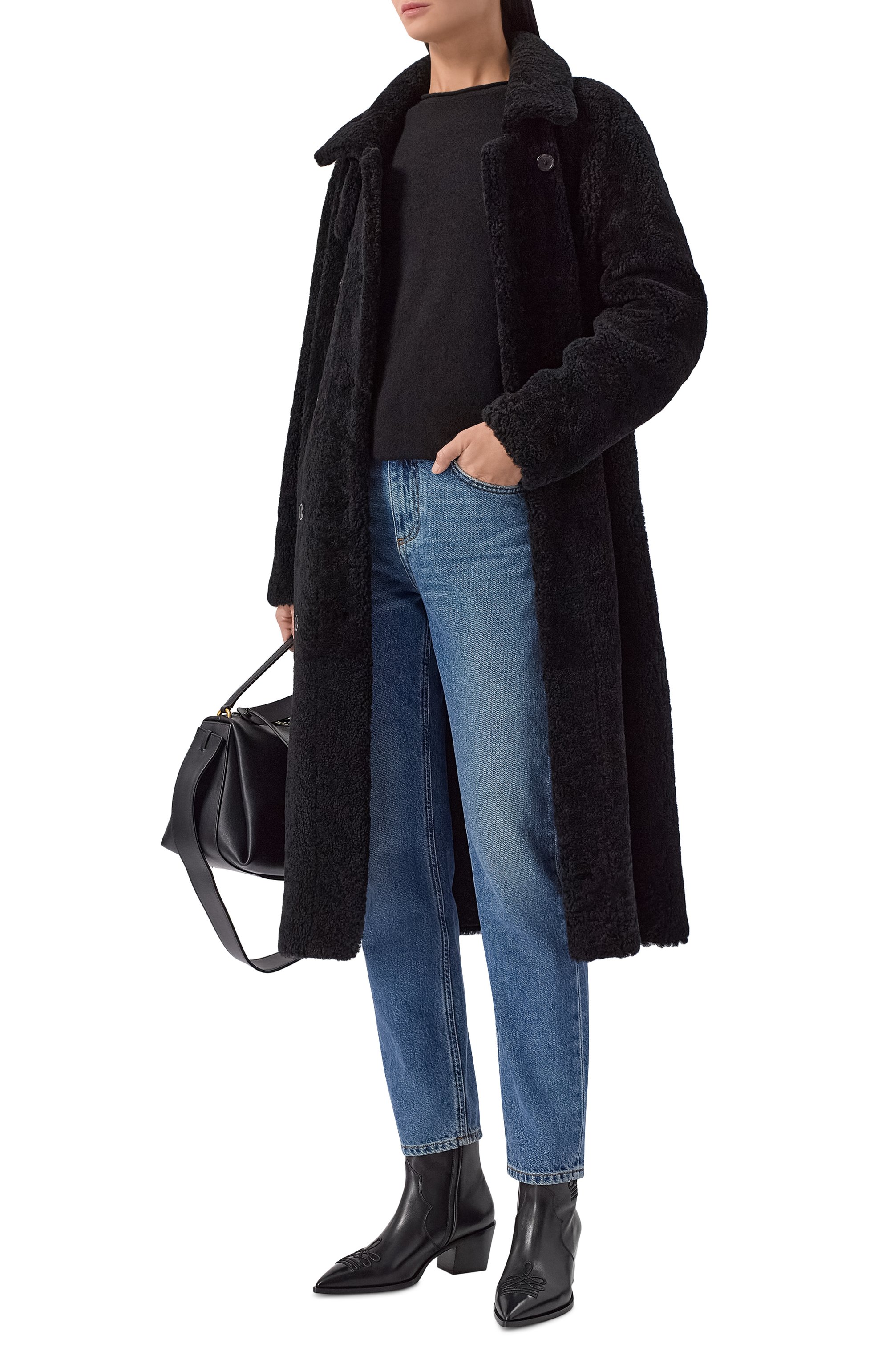 Кожаные ботильоны SANTONI, арт. WT0G71985BJ2S0WF, фото 3