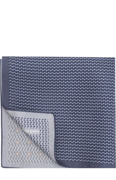 Мужской шелковый платок с принтом ZEGNA, арт. Z2I14/39A